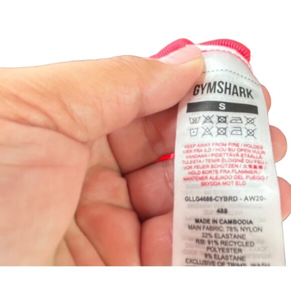 Whitney Simmons Gymshark Coral pink Legging & Sports Bra Set With Gold Ring Bac - Picture 5 of 9